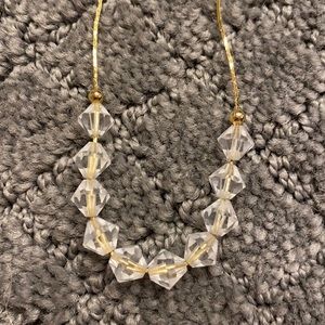 Four )4) Add-A-Crystal necklaces